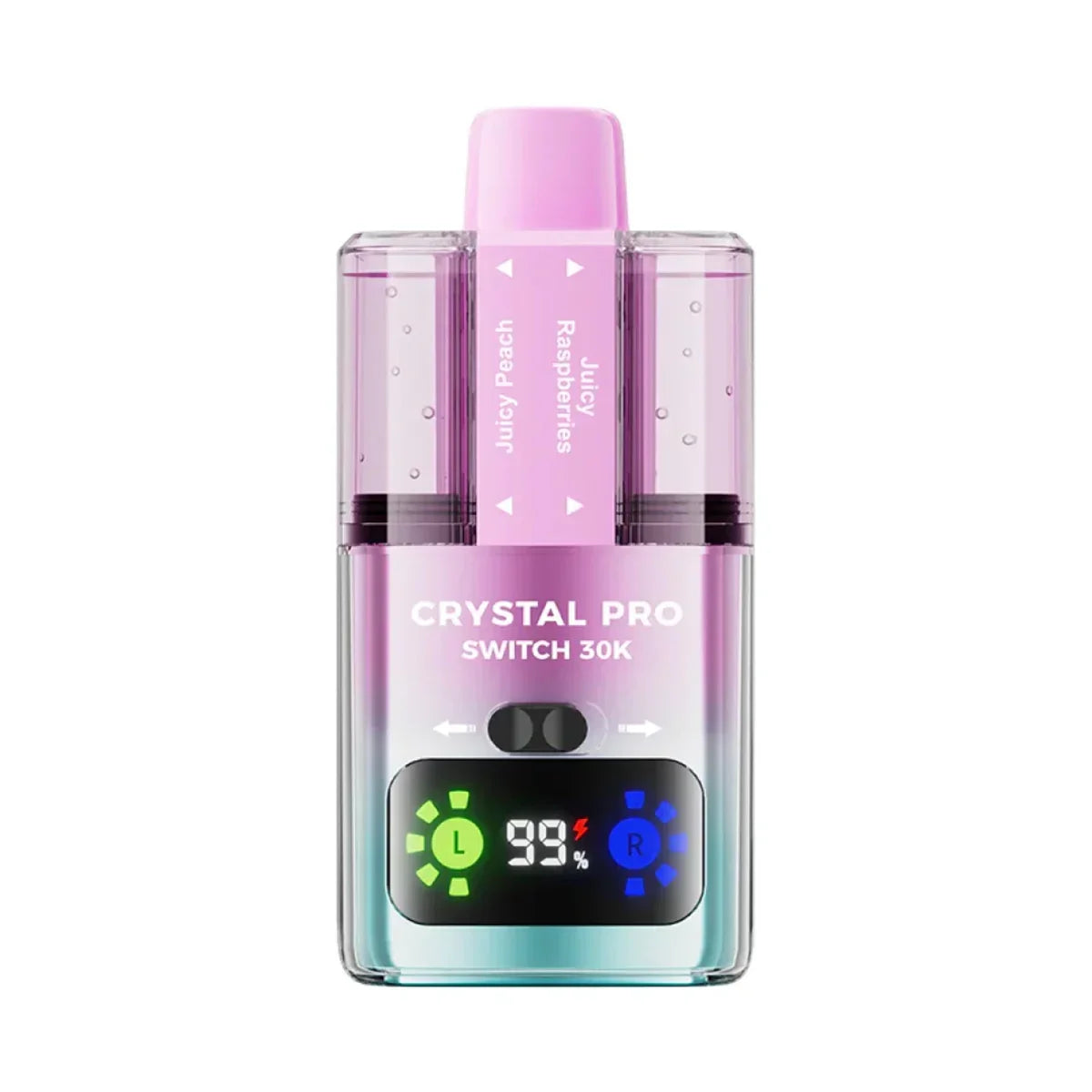 Crystal Pro Switch 30K Prefilled Pod Kit, Juicy Punch , Juicy Raspberry Flavour, Vape Wave UK