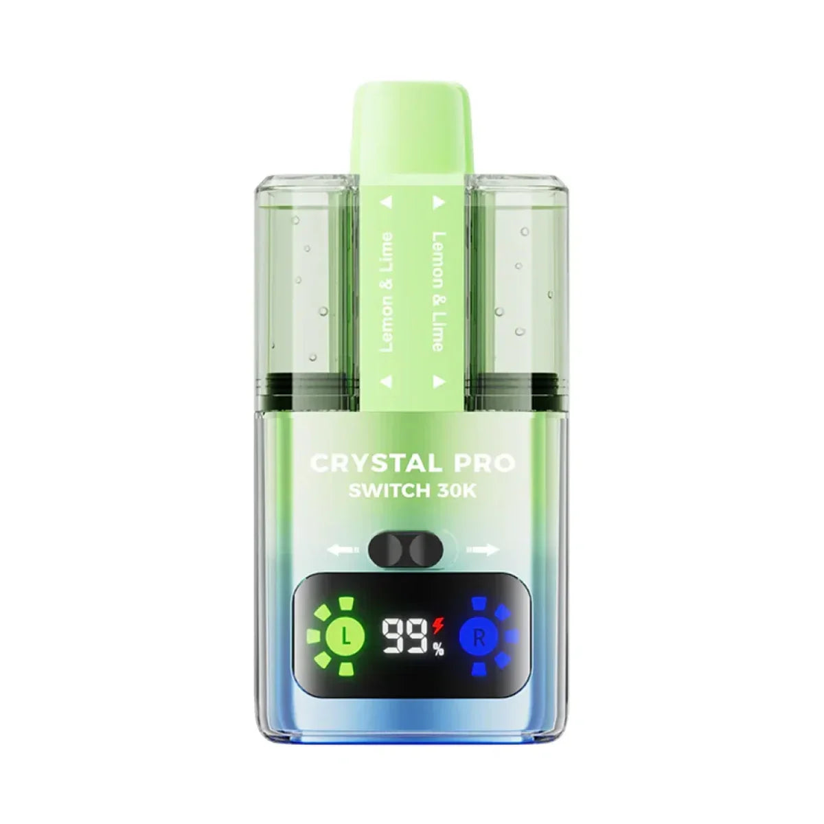 Crystal Pro Switch 30K Prefilled Pod Kit, Lemon And Lime  Flavour, Vape Wave UK