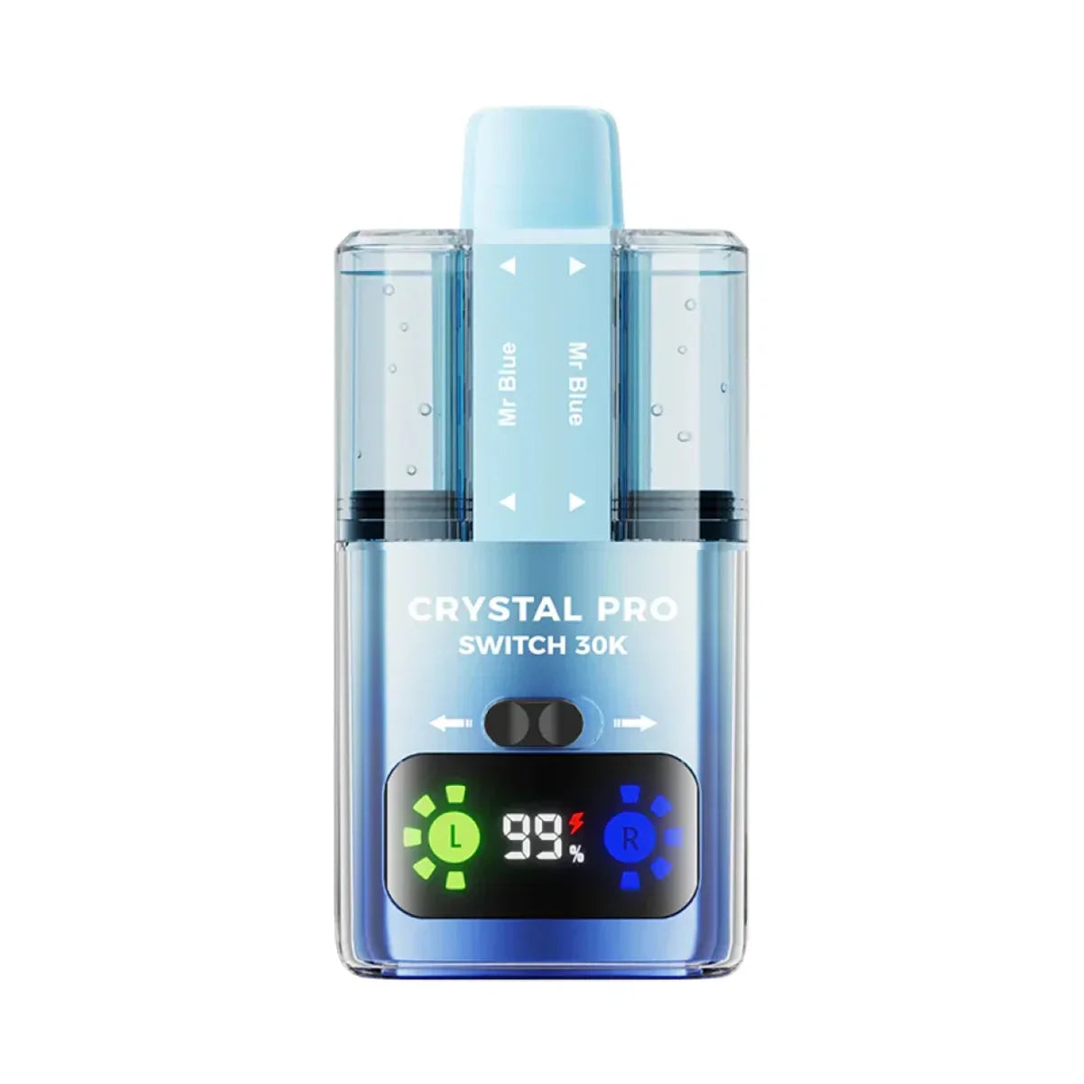 Crystal Pro Switch 30K Prefilled Pod Kit, Mr Blue  Flavour, Vape Wave UK