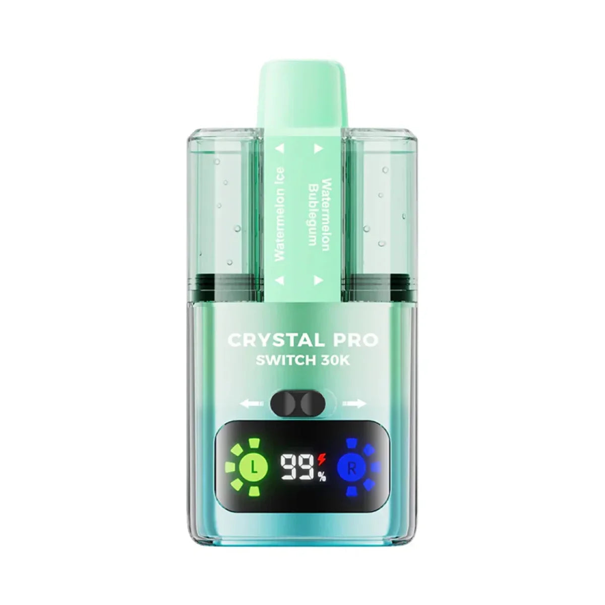 Crystal Pro Switch 30K Prefilled Pod Kit, Watermelon Ice , Watermelon Bubble Gum Flavour, Vape Wave UK