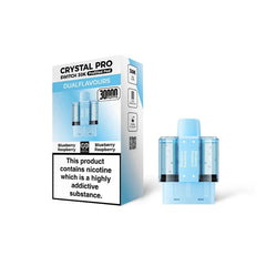 Crystal Pro Switch 30K Prefilled Pods, Blueberry Raspberry, Blueberry Raspberry Flavour, Vape Wave UK


