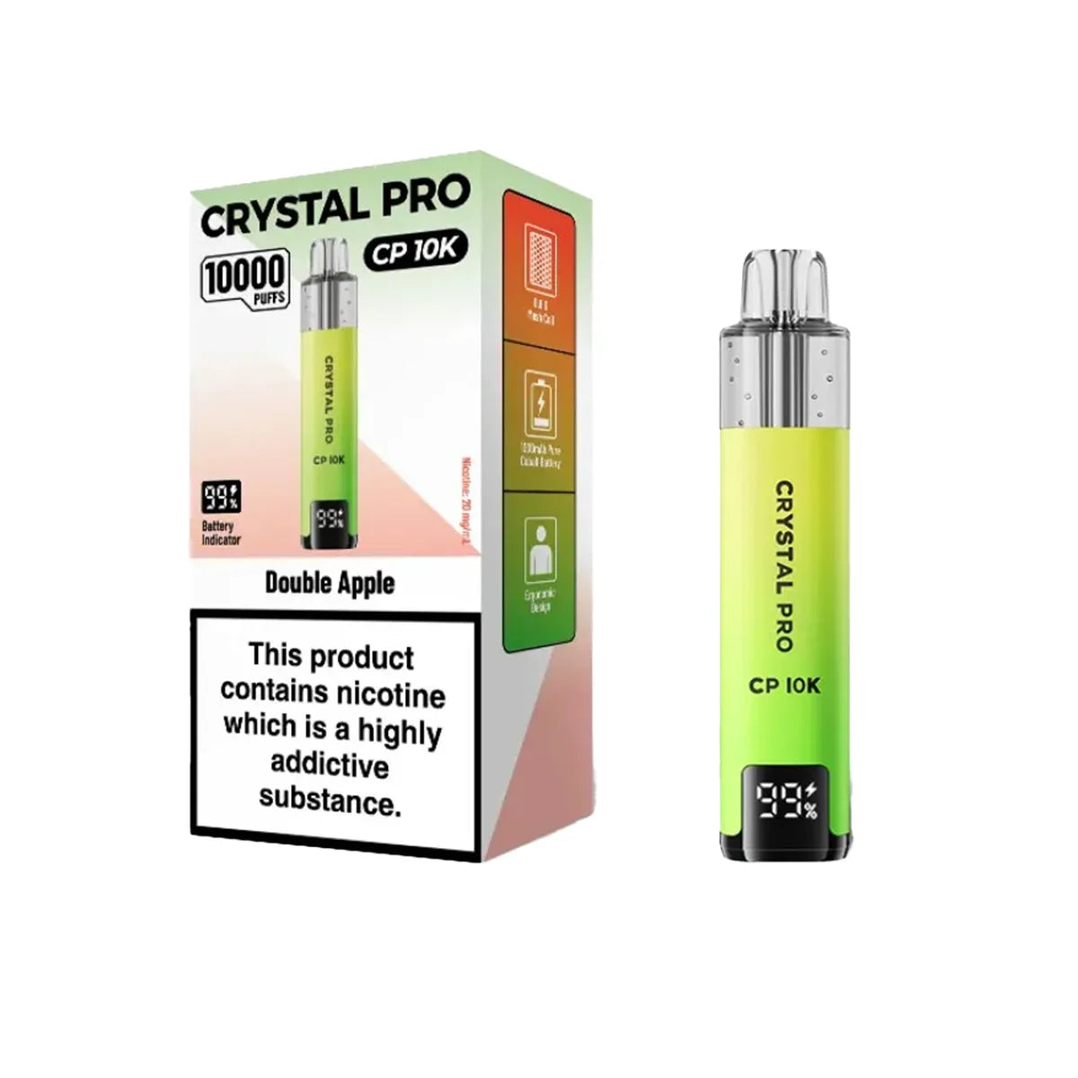 Crystal Pro CP 10K Prefilled Pod Vape Kit