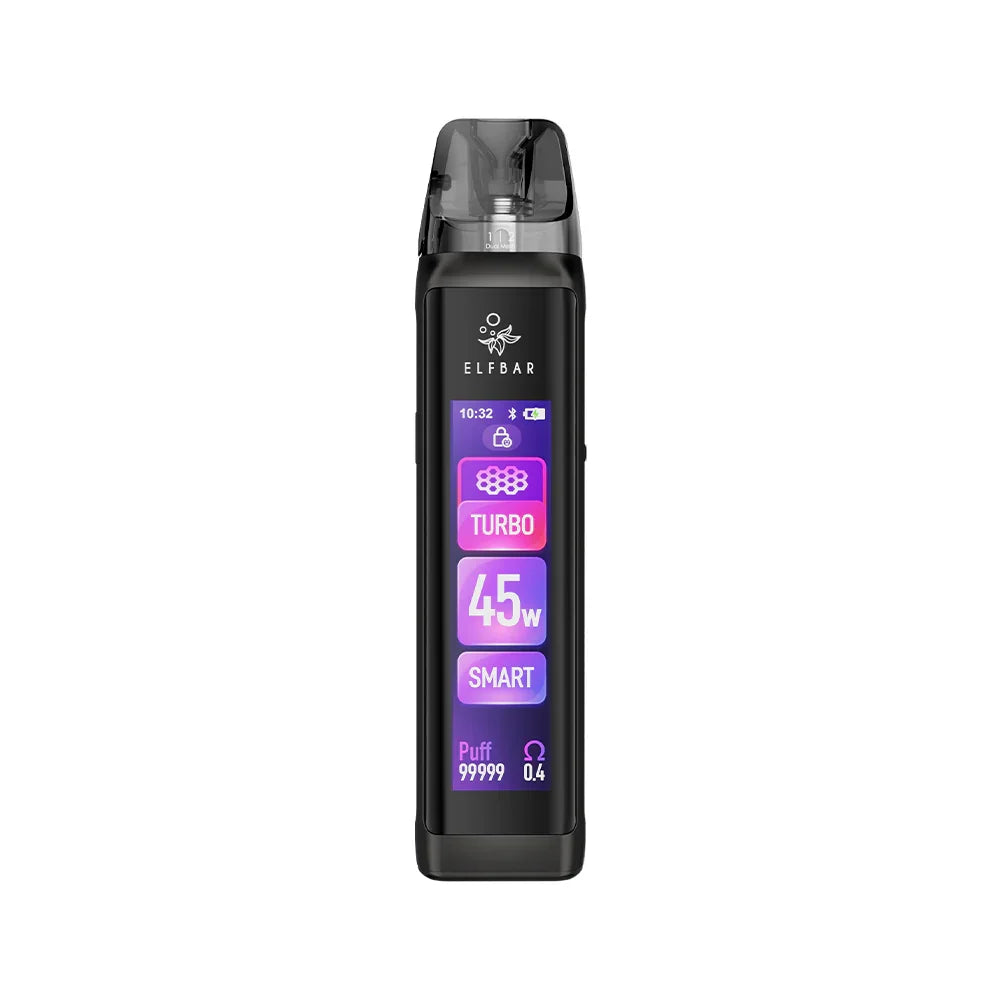 Elf Bar ELFX Ultra Pod Vape Kit Black Colour, Vape Wave UK