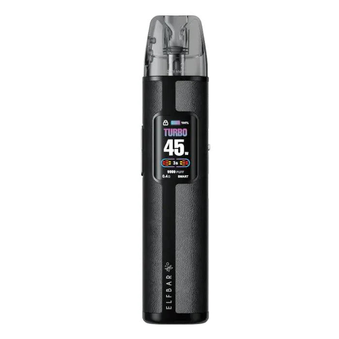 Elfx Pro Pod Vape Kit Classic Edition By ElfBar 1200mAh, Black Colour, Vape Wave UK