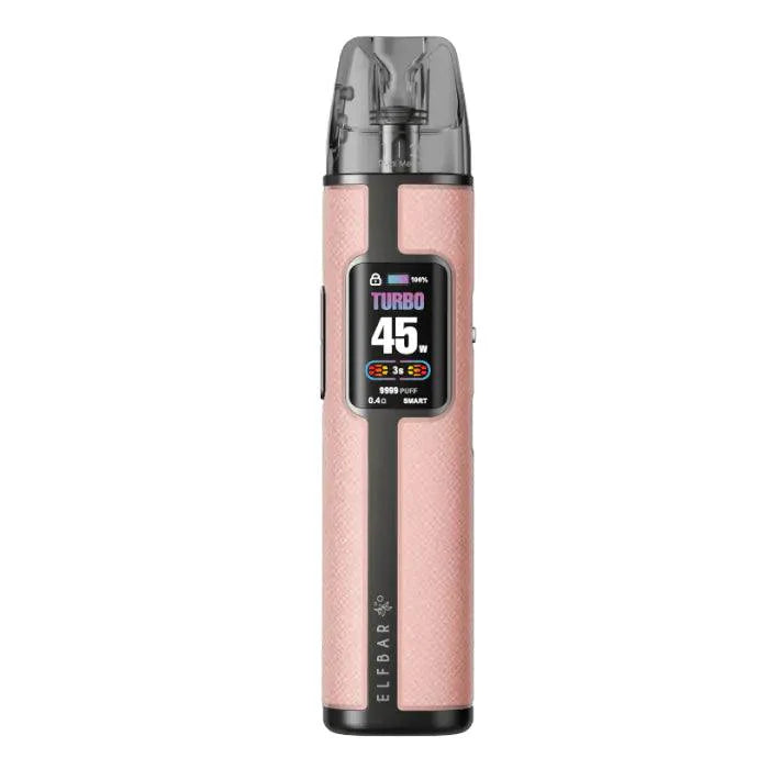 Elfx Pro Pod Vape Kit Classic Edition By ElfBar 1200mAh, Pink Colour, Vape Wave UK