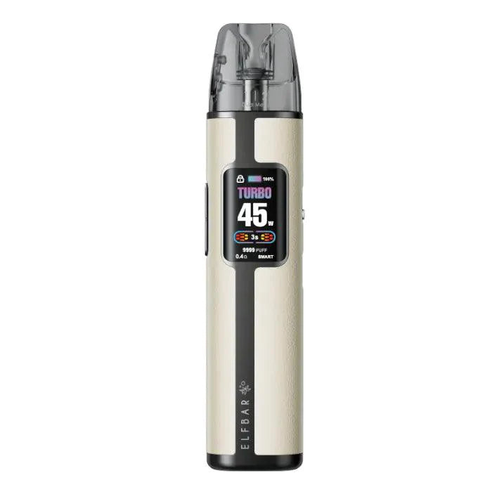 Elfx Pro Pod Vape Kit Classic Edition By ElfBar 1200mAh, White Colour, Vape Wave UK