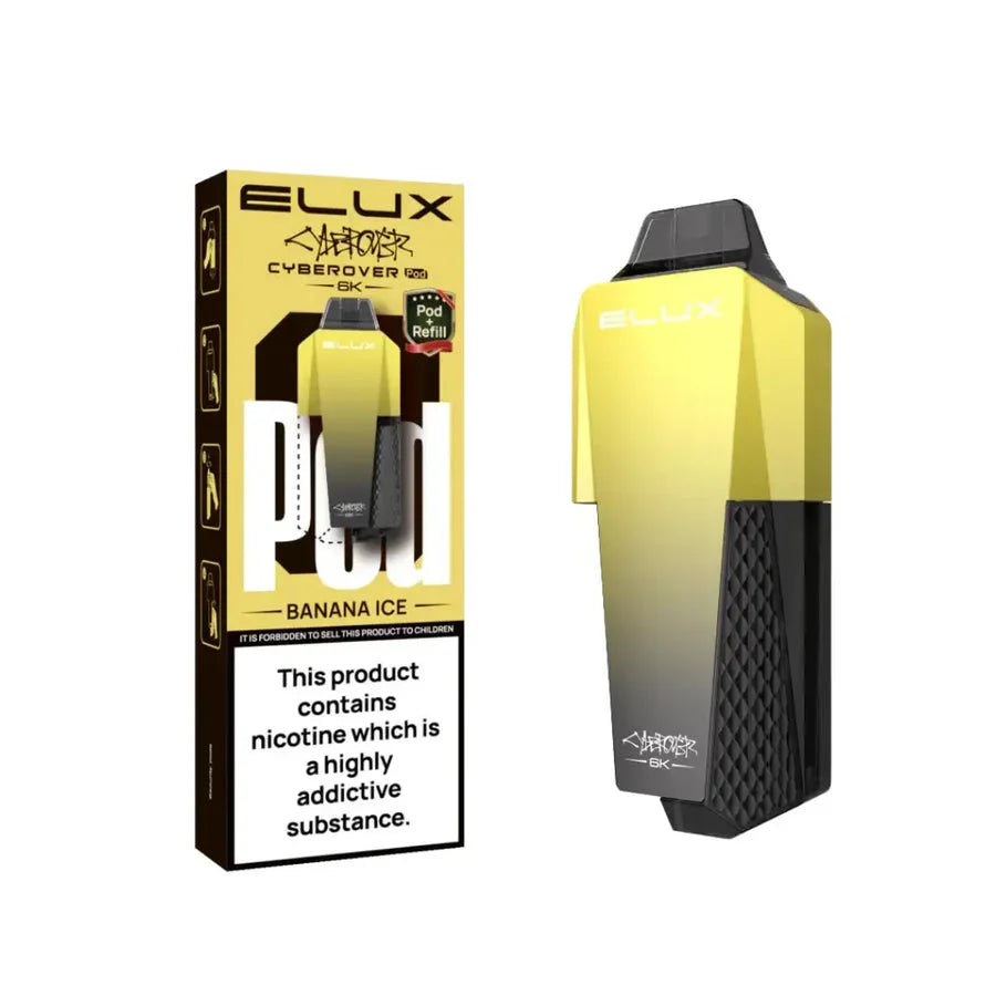 Elux Cyberover 6K Refill Pods - banana ice