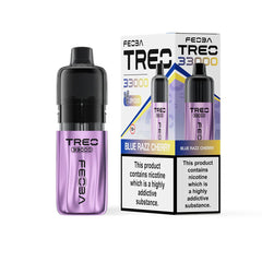 Feoba Treo 33K Pod Vape Kit, Blue Razz Cherry Flavour, Vape Wave UK