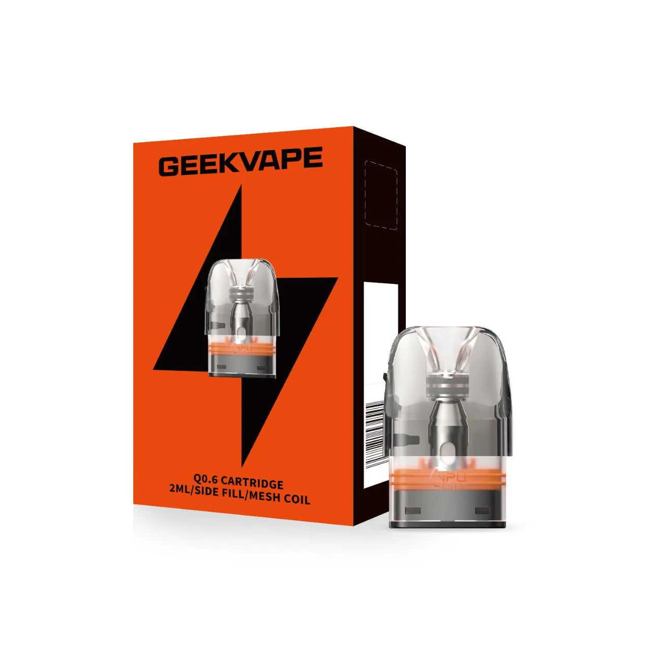 Geekvape Q V2 Pod Cartridges, 0.6 Ohm, Vape Wave UK