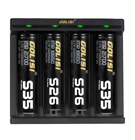 Golisi Needle 4 Compact Battery Charger, Vape Wave UK