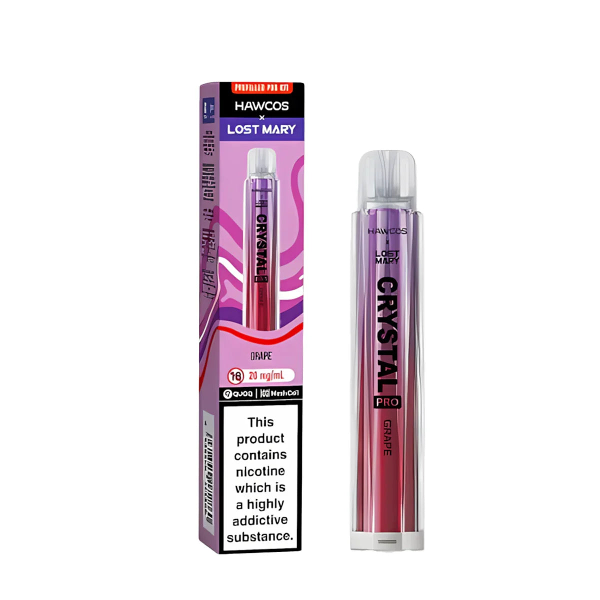 Hawcos x Lost Mary Crystal Pro Prefilled Pod Kit