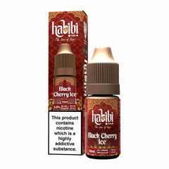 Habibi  10ml Nic Salt E Liquid, Black Cherry Ice Flavour, 20Mg, Vape Wave UK
