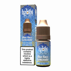 Habibi Nic Salt E-Liquid, Blue Razz Lemonade Flavour, Vape Wave UK 