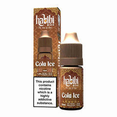 Habibi Nic Salt 10ml E Liquid, Cola Ice Flavour, Vape Wave UK 