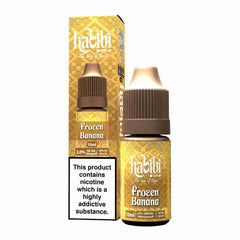 Habibi Salt 10ml E Liquid, Frozen Banana Flavour, Vape Wave UK