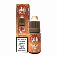 Habibi Salts Apricot Fizz 10ml E Liquid,  10Mg , Vape Wave UK