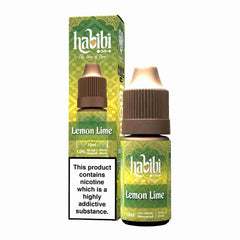 Habibi Salts 10ml E Liquid , 10Mg,  Lemon And Lime Flavour, Vape Wave UK 