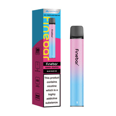 Hayati Finebar Pod Kit  500MAh, Blue Razz GB  Flavour, Vape Wave UK 