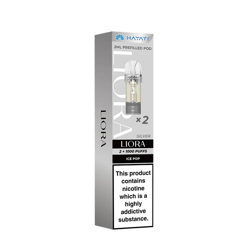 Hayati Liora Prefilled Pods, Ice Pop  Flavour, Vape Wave UK
