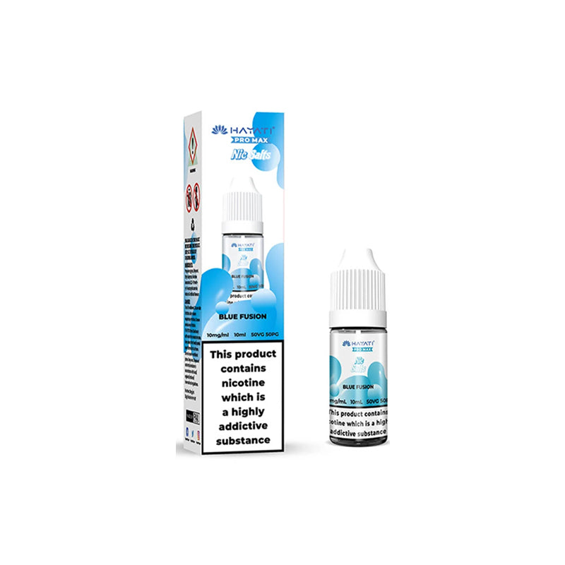 Hayati Pro Max Nic Salt 10ml ELiquids, Blue Fusion  flavour, Vape Wave UK
