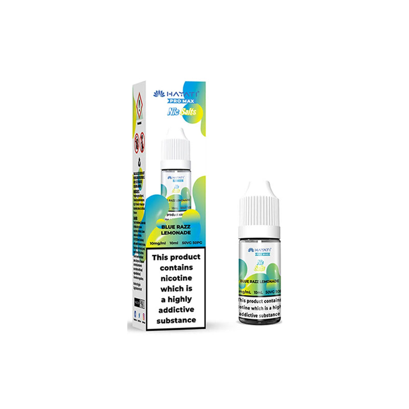 Hayati Pro Max Nic Salt 10ml ELiquids, Blue Razz Lemonade  flavour, Vape Wave UK