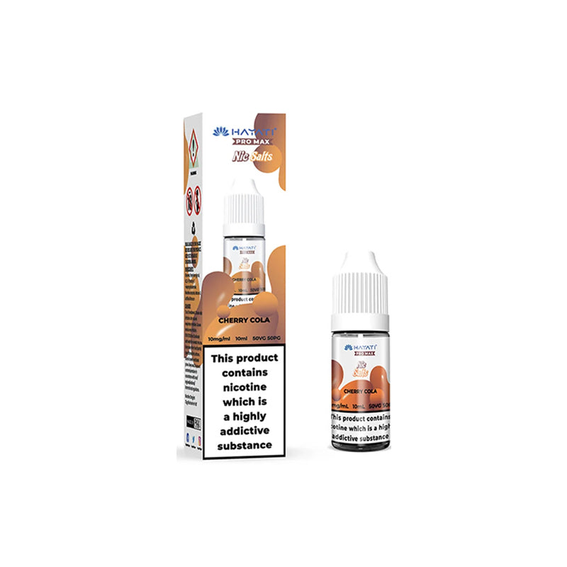 Hayati Pro Max Nic Salt 10ml ELiquids, Cherry Cola  flavour, Vape Wave UK