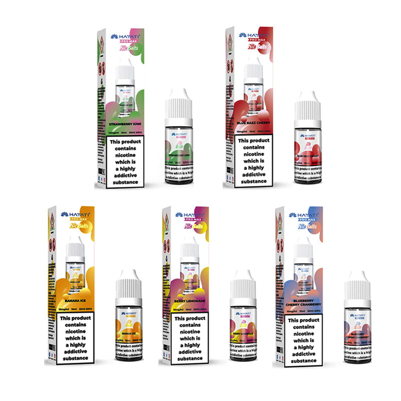 Hayati Pro Max Nic Salt 10ml ELiquids, Multi  flavours, Vape Wave UK