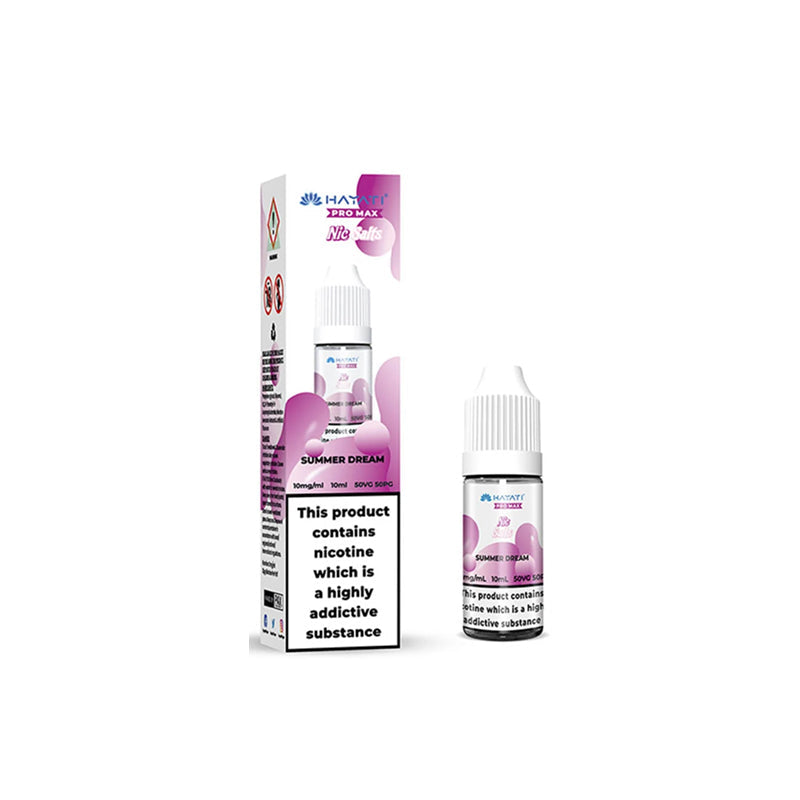 Hayati Pro Max Nic Salt 10ml ELiquids, Summer Dream  flavour, Vape Wave UK