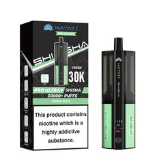 Hayati Pro Ultra Plus Shisha 30K Pod Kit, Double Apple  Flavour, Vape Wave UK  