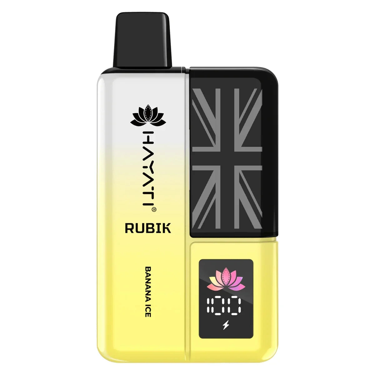 Hayati Rubik 7000 Prefilled Pods Vape Kit  UK, Banana Ice  Flavour, Vape Wave UK