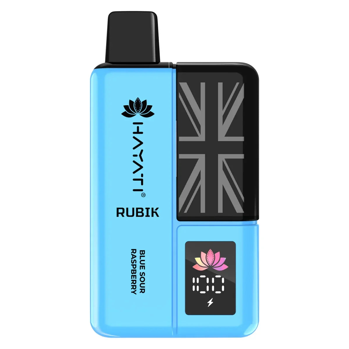 Hayati Rubik 7000 Prefilled Pods Vape Kit  UK, Blue Sour Raspberry  Flavour, Vape Wave UK