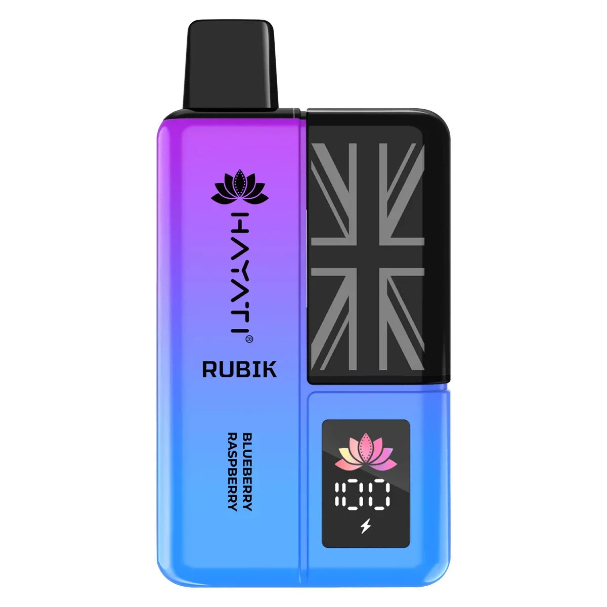 Hayati Rubik 7000 Prefilled Pods Vape Kit  UK, Blueberry Raspberry  Flavour, Vape Wave UK
