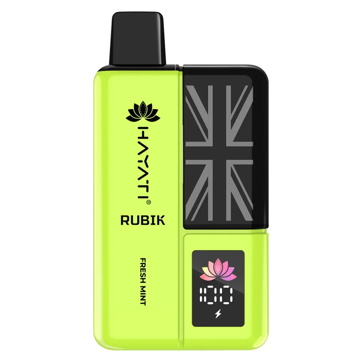 Hayati Rubik 7000 Prefilled Pods Vape Kit  UK, Fresh Mint  Flavour, Vape Wave UK