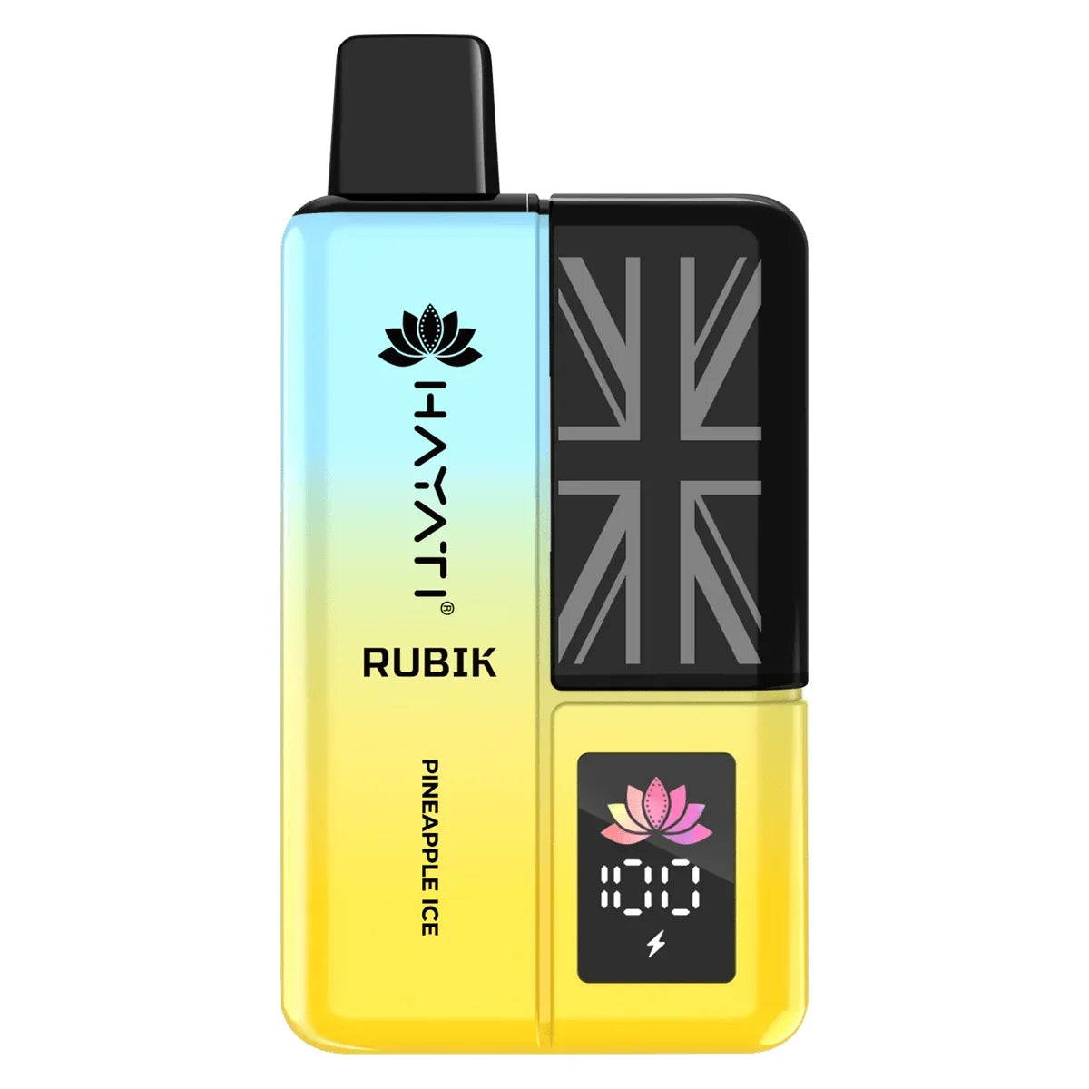 Hayati Rubik 7000 Prefilled Pods Vape Kit  UK, Pineapple Ice  Flavour, Vape Wave UK