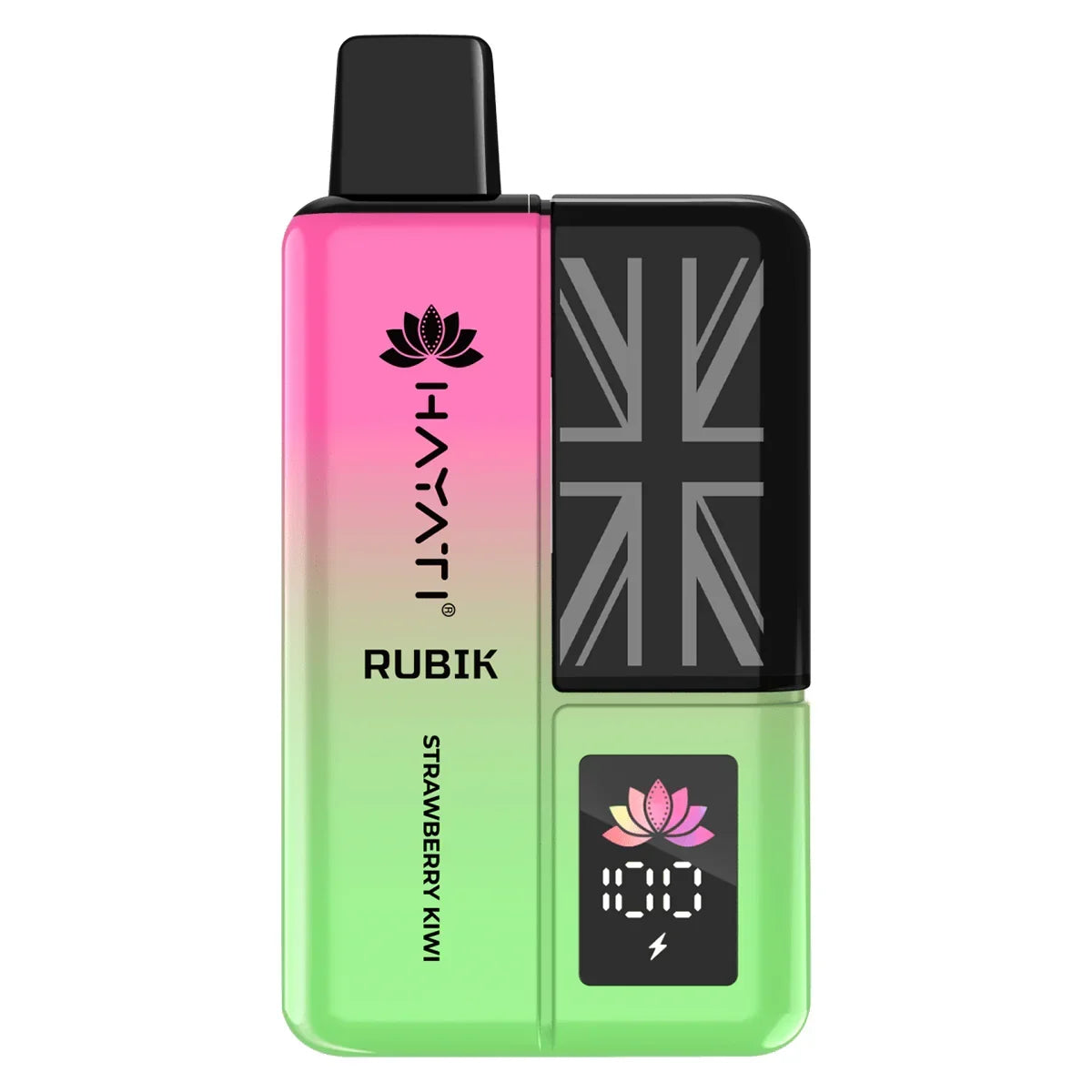Hayati Rubik 7000 Prefilled Pods Vape Kit  UK, Strawberry Kiwi  Flavour, Vape Wave UK