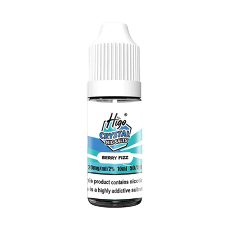 Higo Crystal  Nic Salt E Liquid, Berry Fizz Flavour, Vape Wave UK