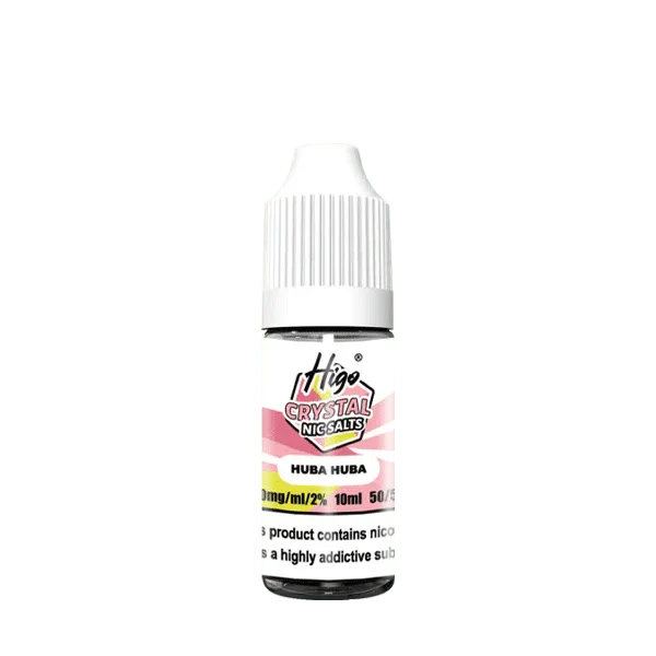 Higo crystal Nic Salt ELiquid, Huba Huba Flavour, Vape Wave UK