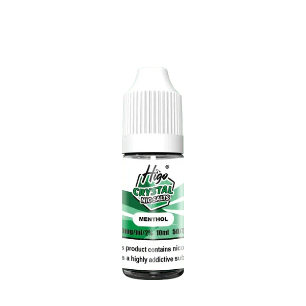 Higo crystal  Nic Salt E Liquid, Menthol Flavour, Vape Wave UK 