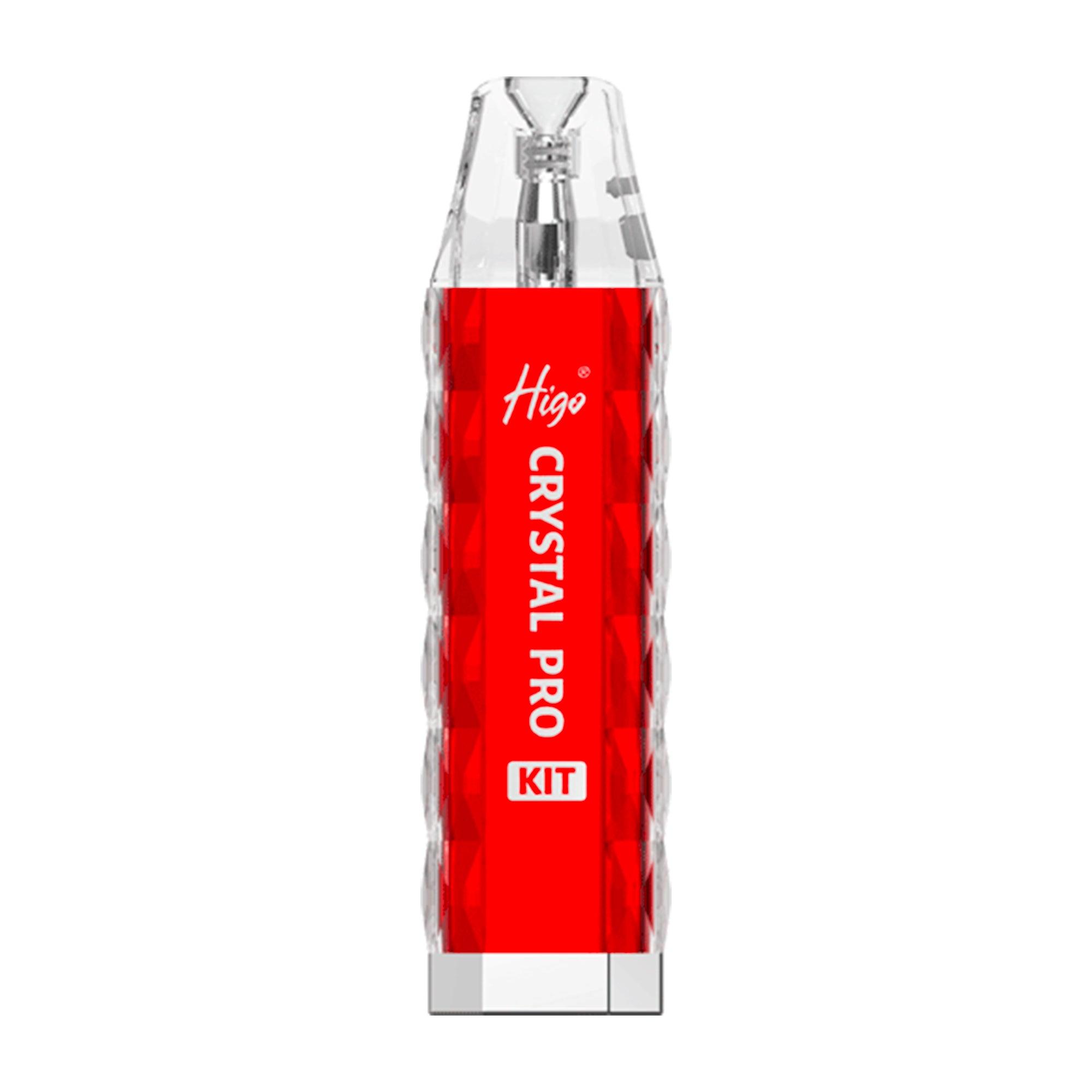 Higo Crystal Pro Pod Vape Kit, Flaming Red  Colour, Vape Wave UK