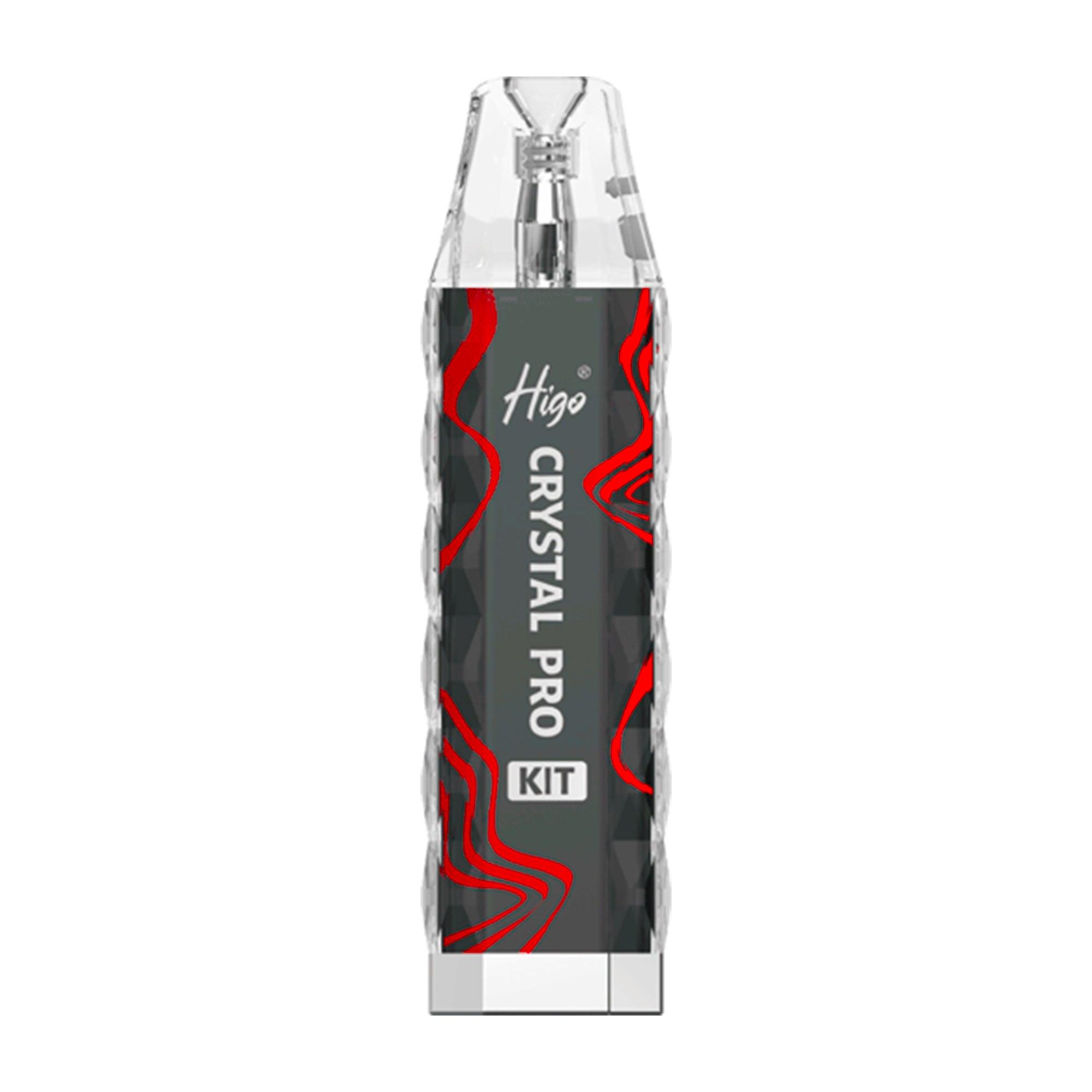 Higo Crystal Pro Pod Vape Kit, Rose Red  Colour, Vape Wave UK