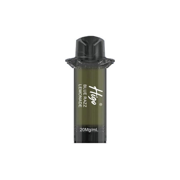 Higo Krystal Pro 600 Replacement Pods, Blue Razz Lemonade Flavour, Vape Wave UK
