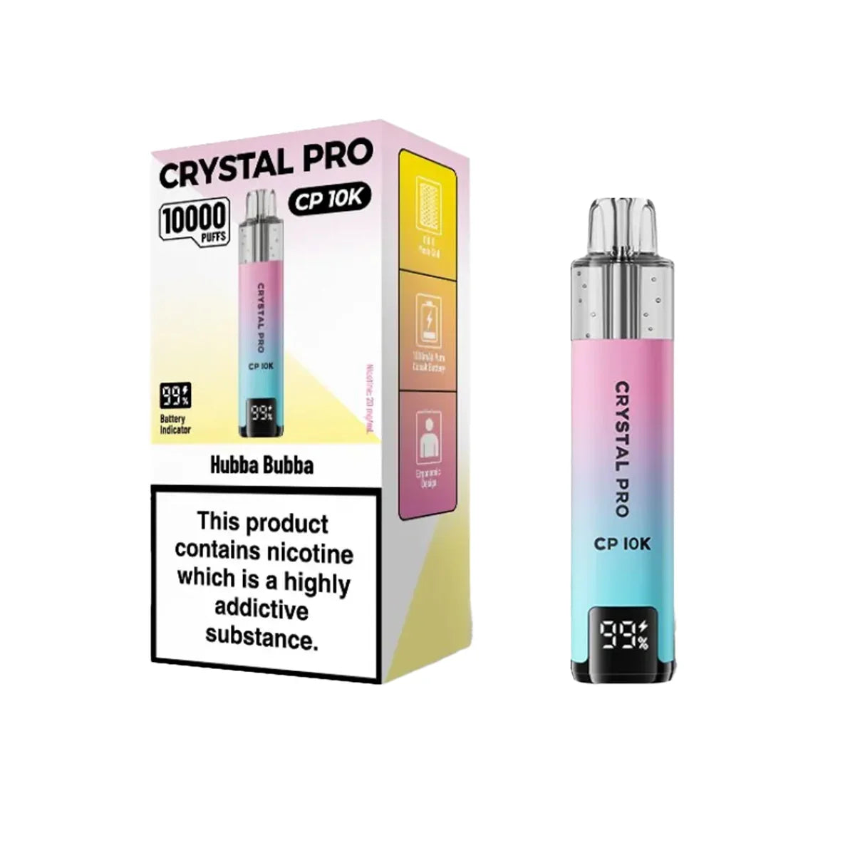 Crystal Pro CP 10K Prefilled Pod Vape Kit