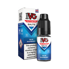 IVG Intense Blue Raspberry Saltnic Vape Juice, Vape Wave UK