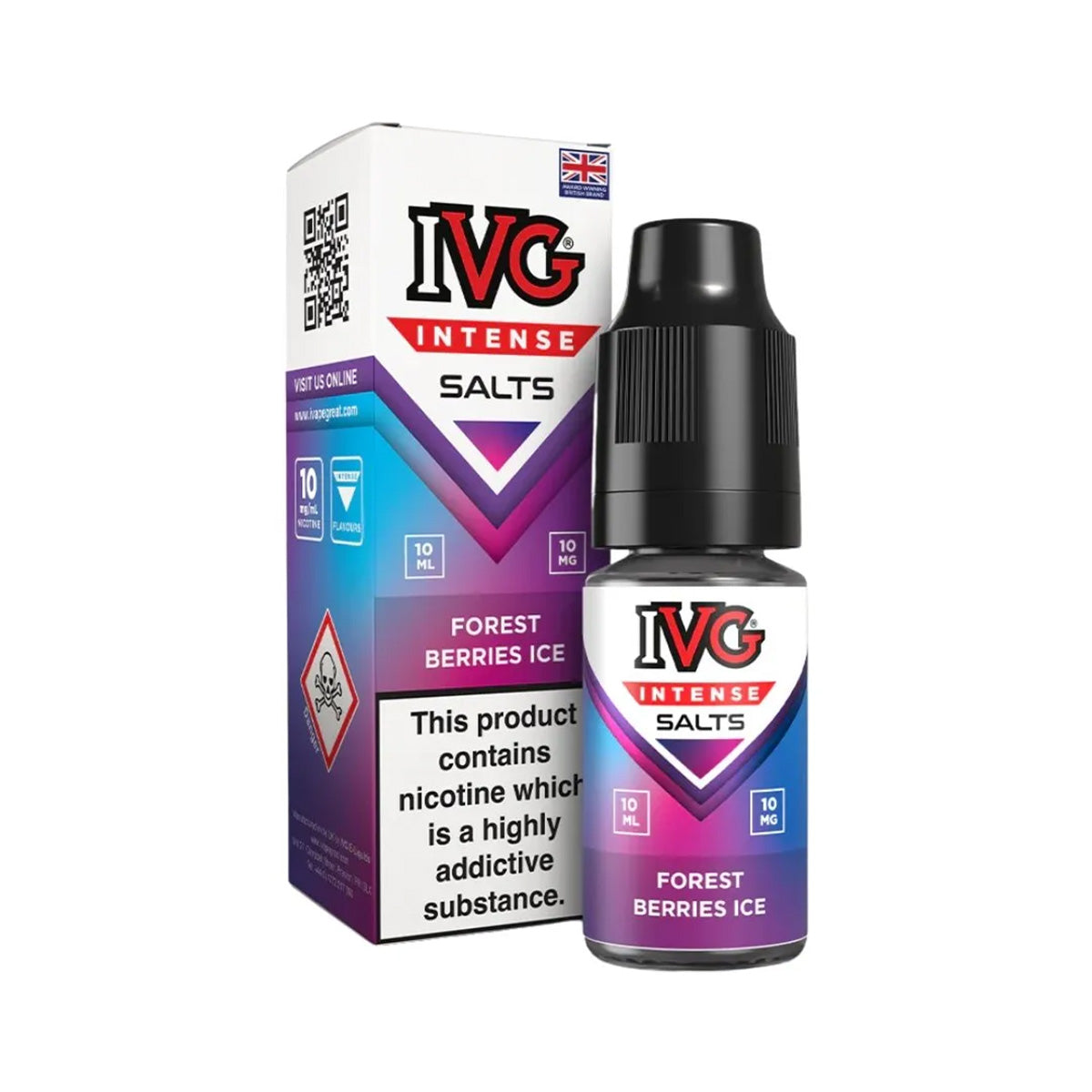 IVG Intense Forest Berries Ice Saltnic Vape Juice