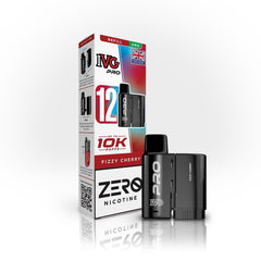 IVG Pro 12 mg Prefilled Pods Zero Nicotine, Fizzy Cherry , Vape Wave UK