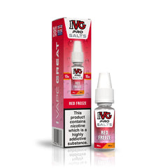 IVG Pro Red Freeze Nic Salt Vape Juice, Vape Wave UK