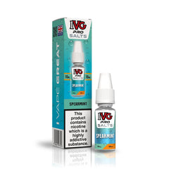 IVG Pro Spearmint Nic Salt Vape Juice, Vape Wave UK