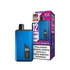 IVG Smart Max 10,000 Prefilled Pod Vape Kit, Blueberry Raspberry  Flavour, Vape Wave UK 