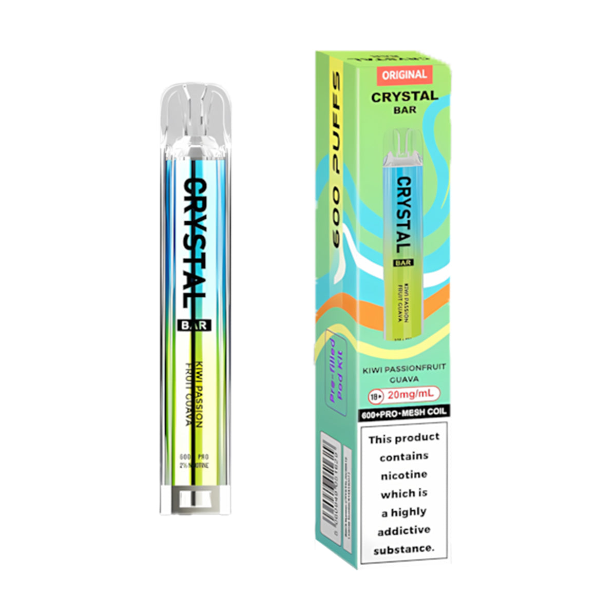 Crystal Bar Original 600 Pod Kit