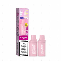 Lost Mary BM600 Prefilled Pod , Blackberry  Ice Flavour, Vape Wave UK 